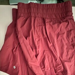 POPFLEX high waisted super short in Ruby size 3x